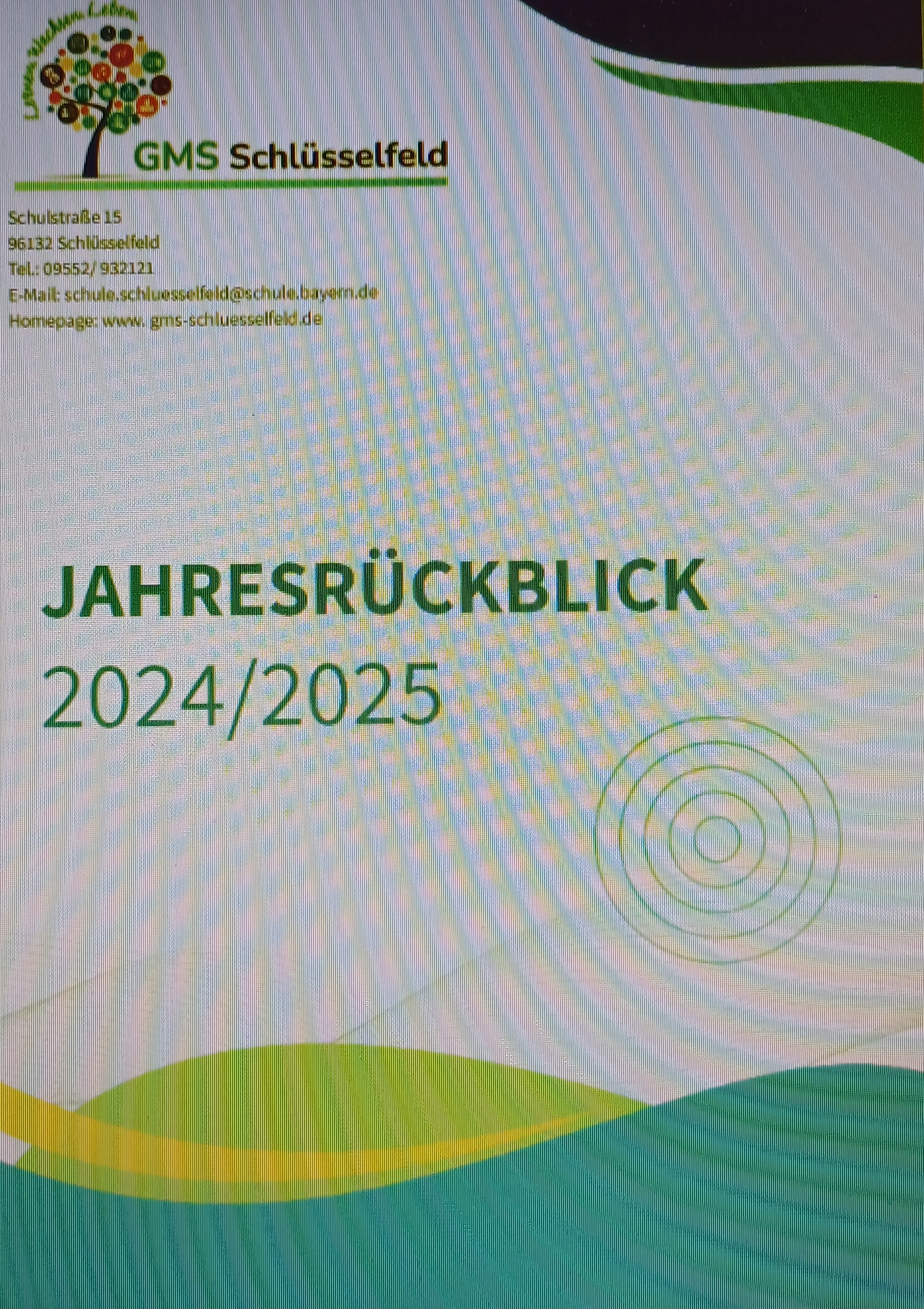 Cover Jahresrückblick 2024/25