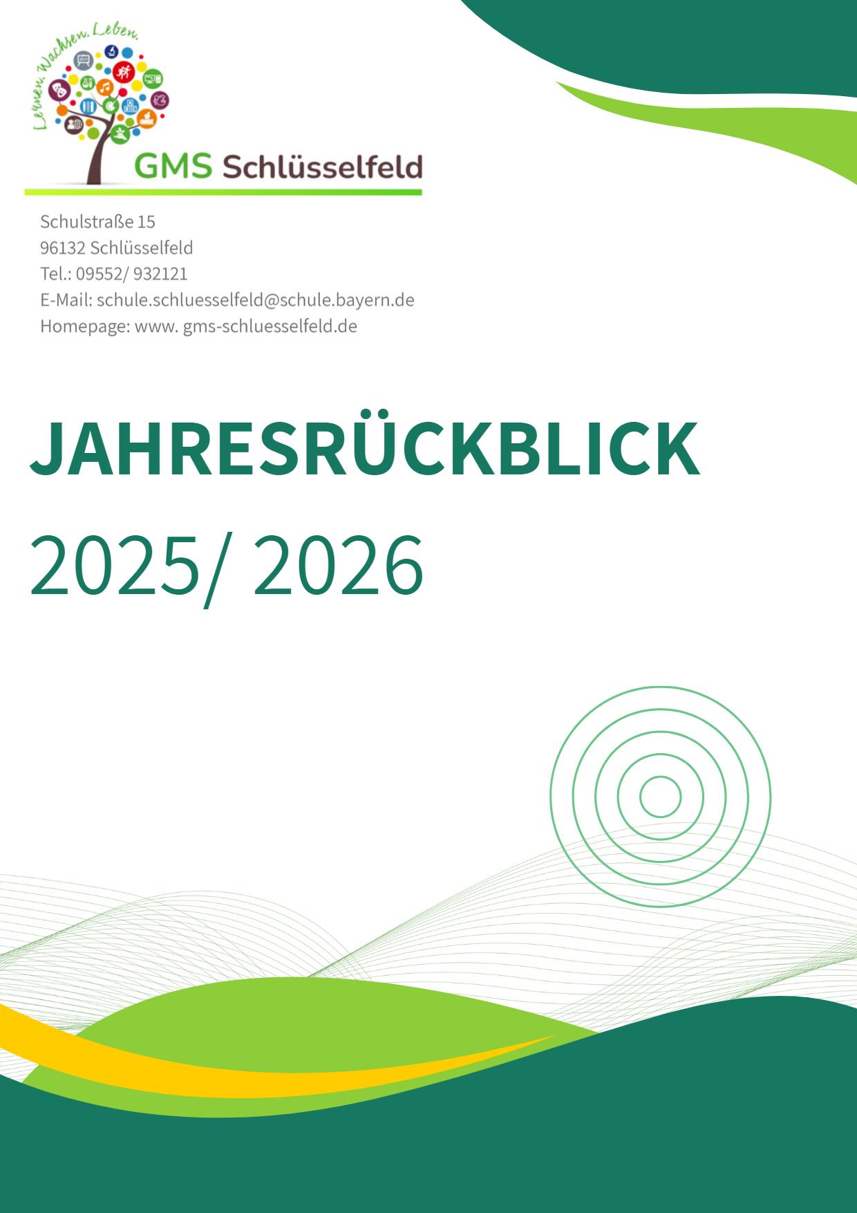 Jahresrückblick 2025/26